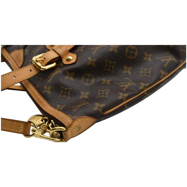 LOUIS VUITTON Palermo GM Monogram Canvas Tote Shoulder Bag Brown