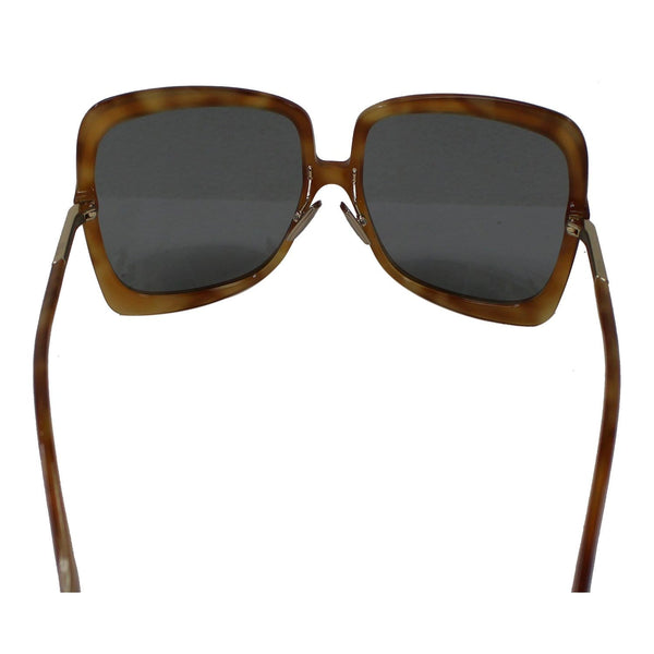 FENDI FF-0429S-0C9B Havana Honey Sunglasses Grey Lens