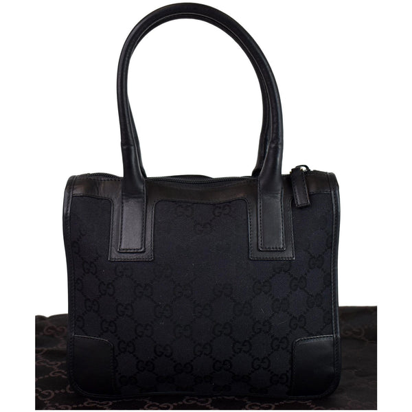 Gucci Micro GG Top Handle Leather Tote Bag