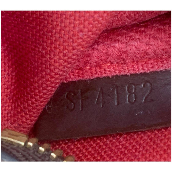 Louis Vuitton Mini Pochette Damier Ebene Pouch code