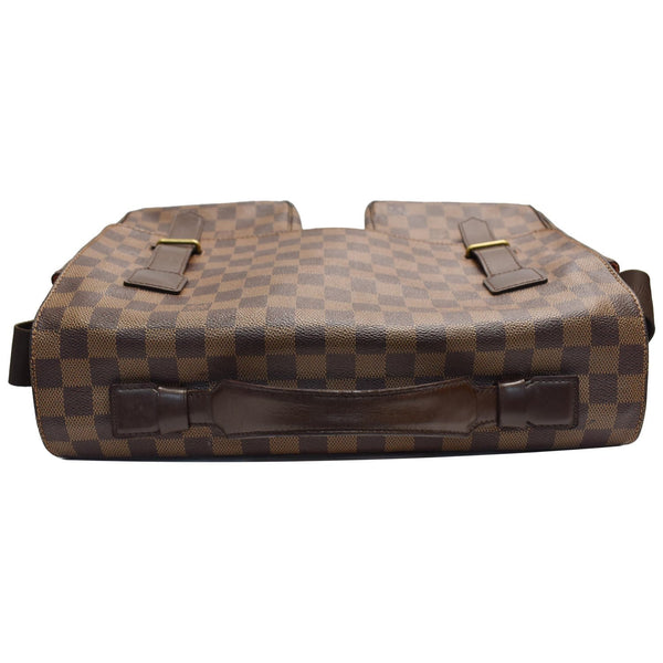 LOUIS VUITTON Broadway Damier Ebene Messenger Bag Brown