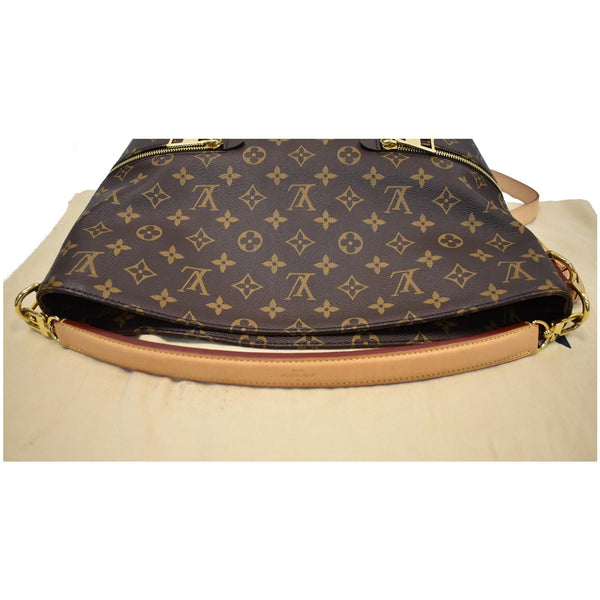 LOUIS VUITTON Melie Monogram Canvas Hobo Shoulder Bag Brown