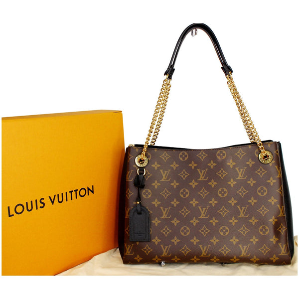 Louis Vuitton Surene MM Monogram Canvas Shoulder Bag - bag front look