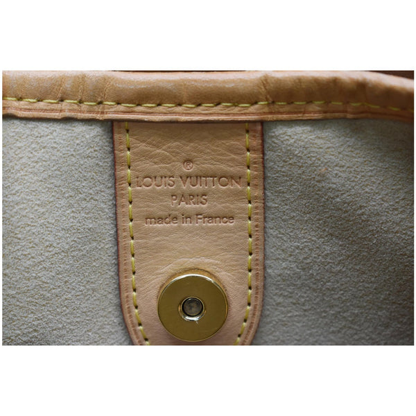 LOUIS VUITTON Galliera GM Monogram Canvas Shoulder Tote Bag Brown