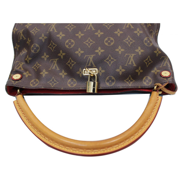 LOUIS VUITTON Gaia Monogram Canvas Shoulder Bag Brown