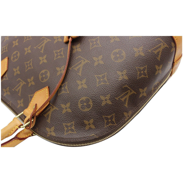 LOUIS VUITTON Alma GM Monogram Canvas Satchel Bag Brown
