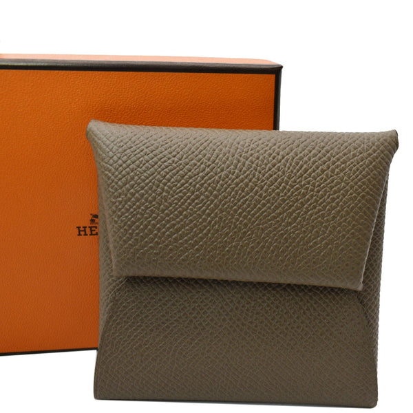 Hermes Bastia Change Purse Epsom Leather Wallet | DDH