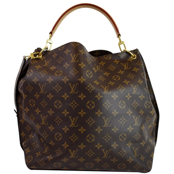 Louis Vuitton Metis Hobo Monogram Canvas Shoulder Bag front preview