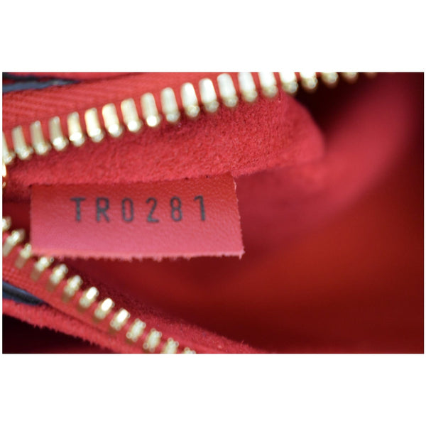 LOUIS VUITTON Soufflot BB Monogram Canvas Shoulder Crossbody Bag Cerise