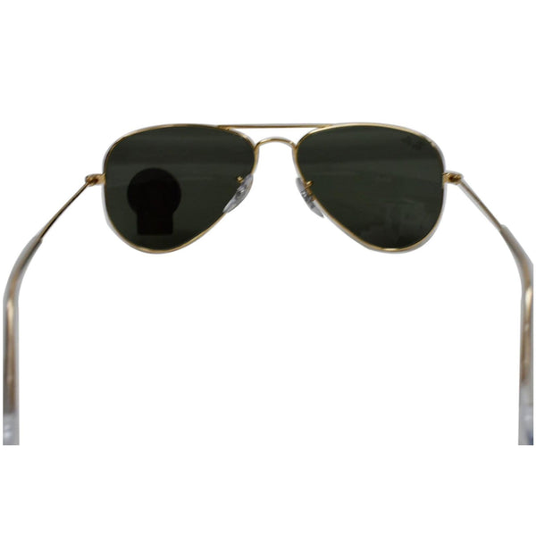 RAY-BAN RB3044 L0207 Aviator Small Arista Sunglasses Green G-15 Lens
