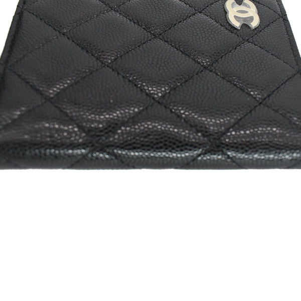 Chanel CC Card Holder Quilted Lambskin Leather Wallet - DDH