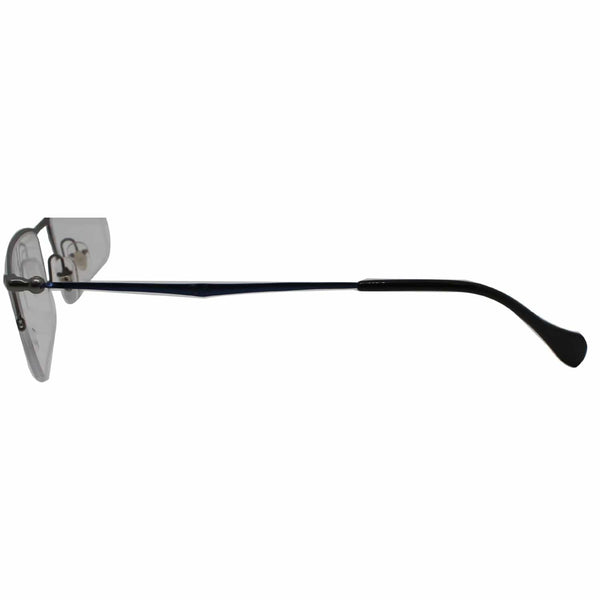 Ray-Ban RX6291 2784 Gunmetal Blue Frame Eyeglasses Demo Lens