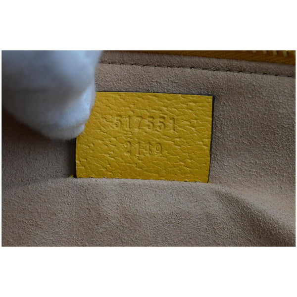 GUCCI Large Ophidia Flora GG Monogram Leather Pouch Clutch Bag Multicolor 517551