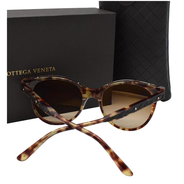 BOTTEGA VENETA BV0067S 004 Women Havana Sunglasses Brown Lens
