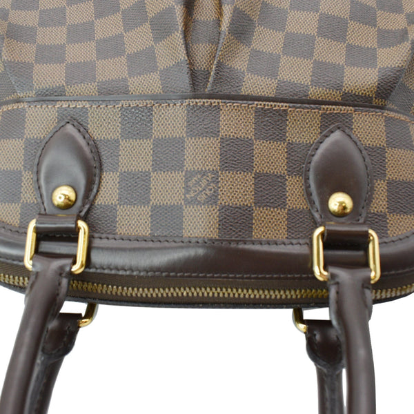 LOUIS VUITTON Trevi PM Damier Ebene Shoulder Bag Brown