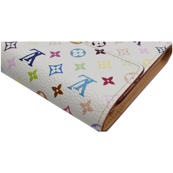 LOUIS VUITTON Koala Coin Purse Monogram Multicolor Wallet White