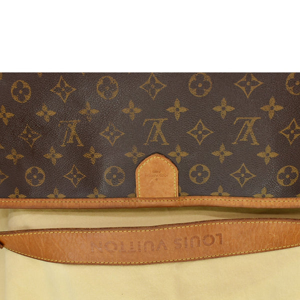LOUIS VUITTON Delightful MM Monogram Canvas Shoulder Bag Brown