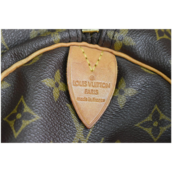 LOUIS VUITTON Keepall 60 Monogram Canvas Travel Bag Brown