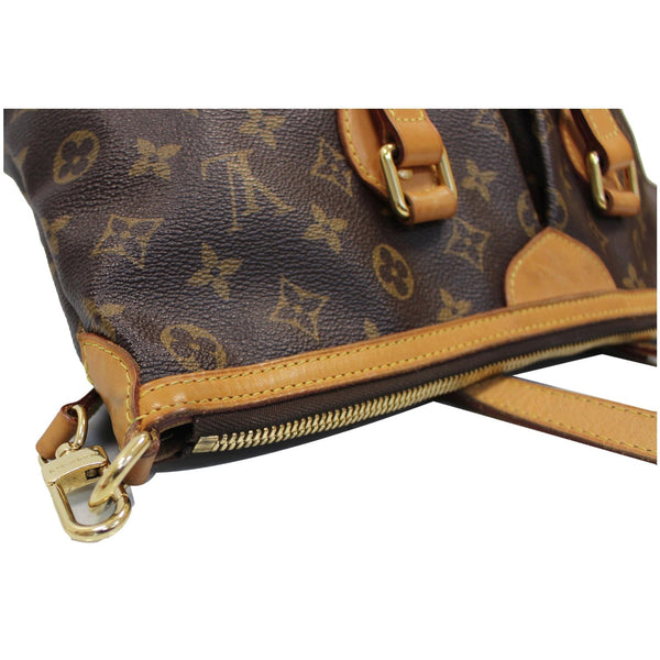 Louis Vuitton Palermo PM Monogram Canvas Bag brown