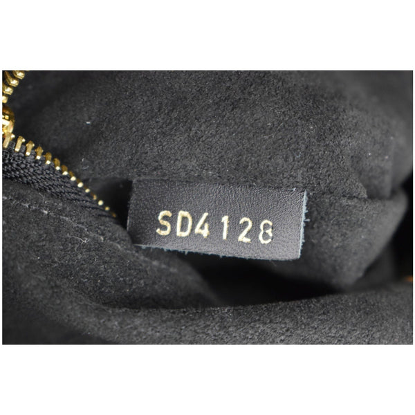 LOUIS VUITTON Flower Monogram Canvas Shoulder Hobo Bag Brown