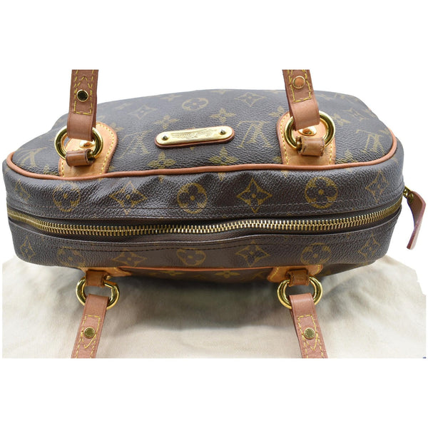 LOUIS VUITTON Montorgueil PM Monogram Canvas Shoulder Bag Brown