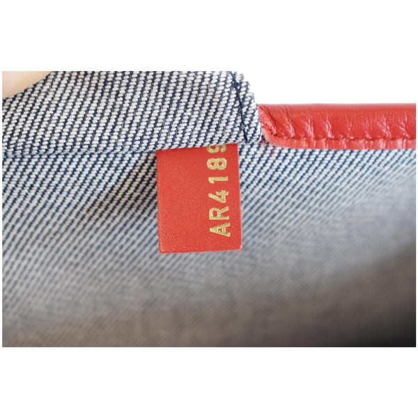 LOUIS VUITTON Neverfull MM Patchwork Monogram Denim Shoulder Bag Blue