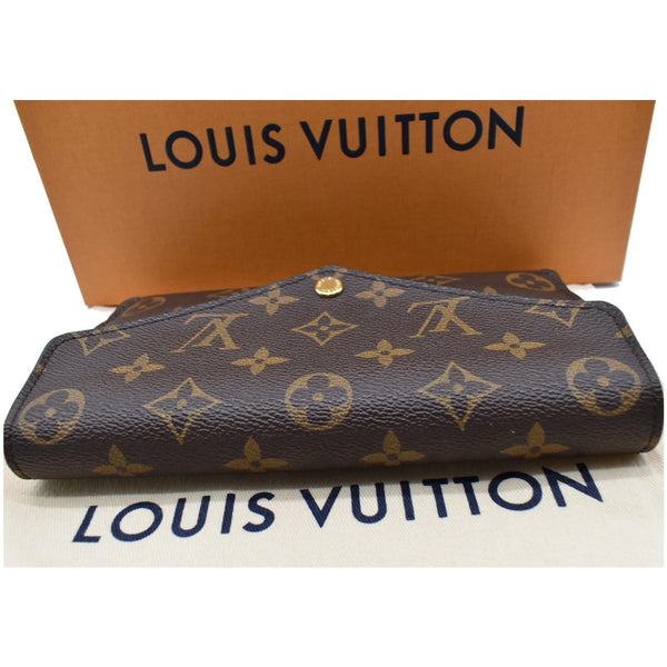 LOUIS VUITTON Jeanne Monogram Canvas Wallet Rose Ballerine
