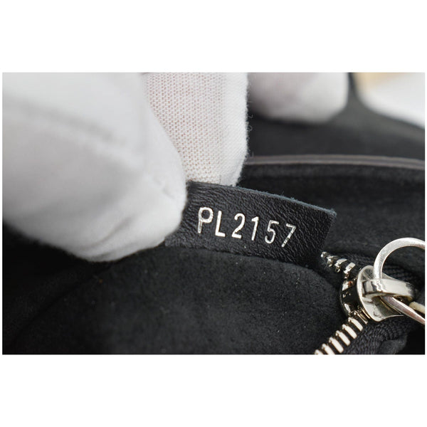 LOUIS VUITTON Chain It Monogram Canvas Shoulder Bag Black