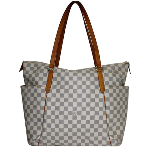 Louis Vuitton Totally GM Damier Azur Shoulder Bag
