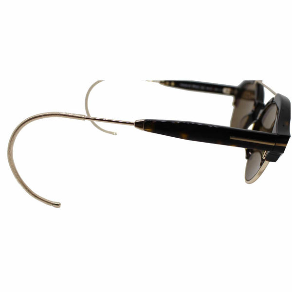 Tom Ford FT0631 52J 49 Farrah Dark Havana/Gold Sunglasses Brown Lens