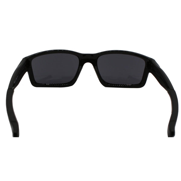 OAKLEY OO9247-01 Chainlink Polished Black Sunglasses Black Iridium Lens