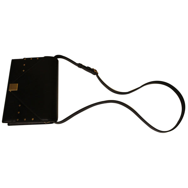 YVES SAINT LAURENT Small Margaux Leather Shoulder Bag Black - Last Call