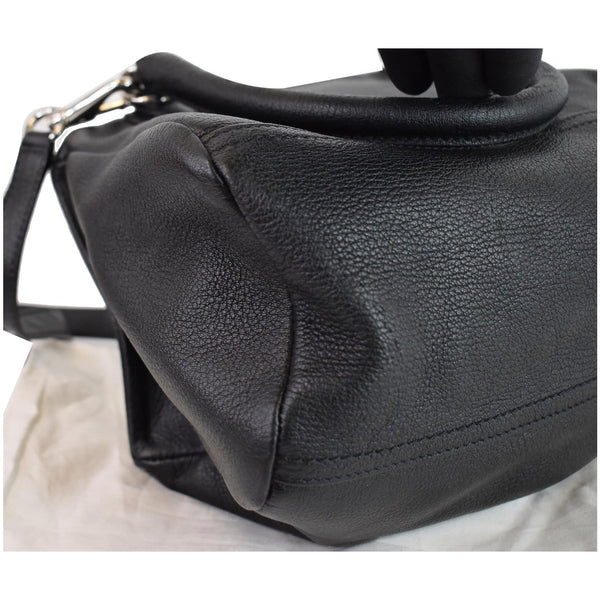 GIVENCHY Pandora Mini Grained Leather Shoulder Bag Black