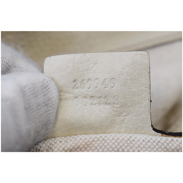 GUCCI Medium Bella GG Canvas Hobo Bag Beige 269949