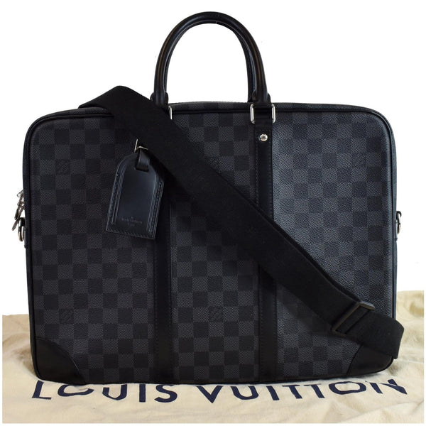 LV Porte Documents Voyage GM Briefcase StrapBag