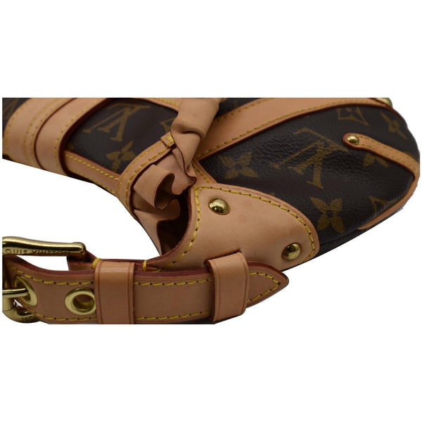 LOUIS VUITTON Leonor Limited Edition Monogram Canvas Shoulder Bag Brown