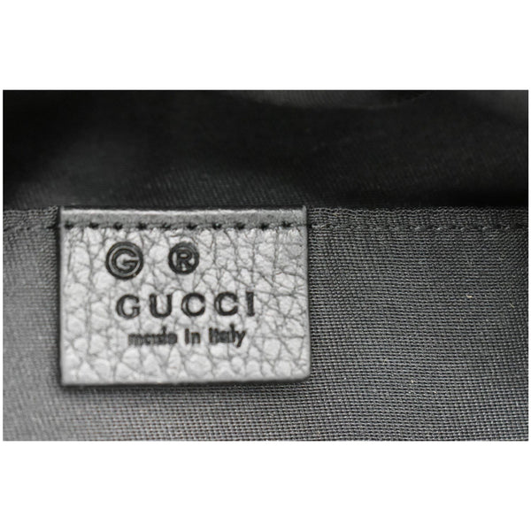GUCCI GG Monogram Nylon Canvas Fanny Pack Belt Bag Black 449182
