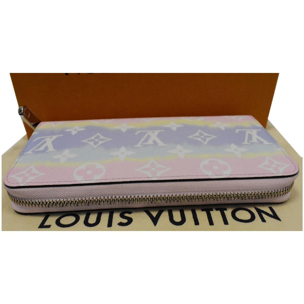 LOUIS VUITTON Escale Monogram Coated Canvas Zippy Wallet Pastel