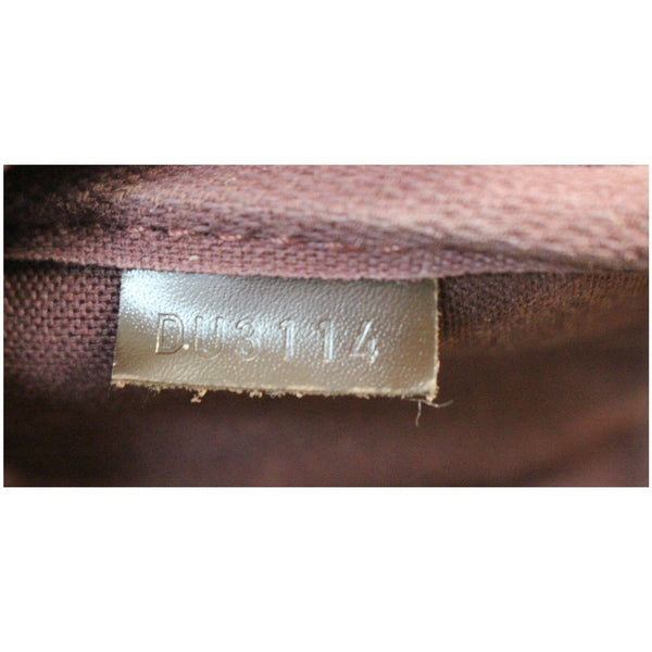 LOUIS VUITTON Favorite PM Damier Ebene Crossbody Bag Brown