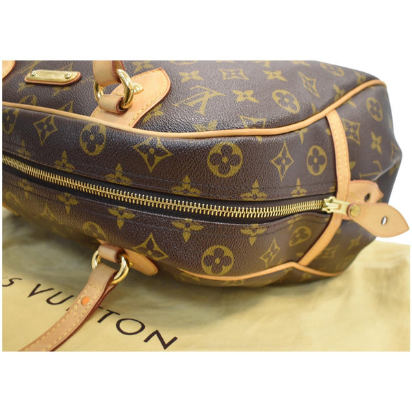Lv Montorgueil GM Monogram Canvas Shoulder Bag - closed zip | DDH