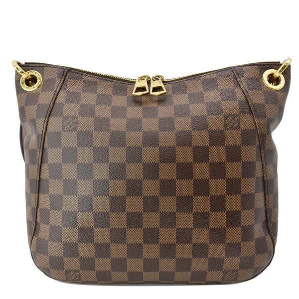 LOUIS VUITTON South Bank Besace Damier Ebene Crossbody Bag Brown