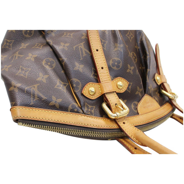 LOUIS VUITTON Tivoli GM Monogram Canvas Shoulder Bag Brown