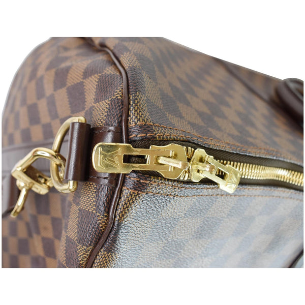 LV Keepall Bandouliere Damier Ebene Travel Bag