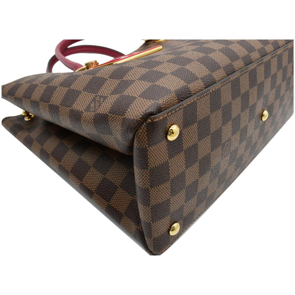 LOUIS VUITTON LV Riverside Damier Ebene Shoulder Bag Brown