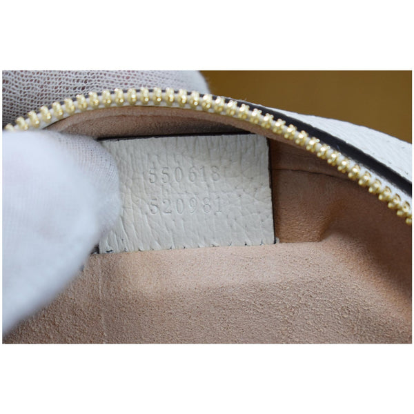 Gucci Ophidia Mini GG Round Web Leather Bag code