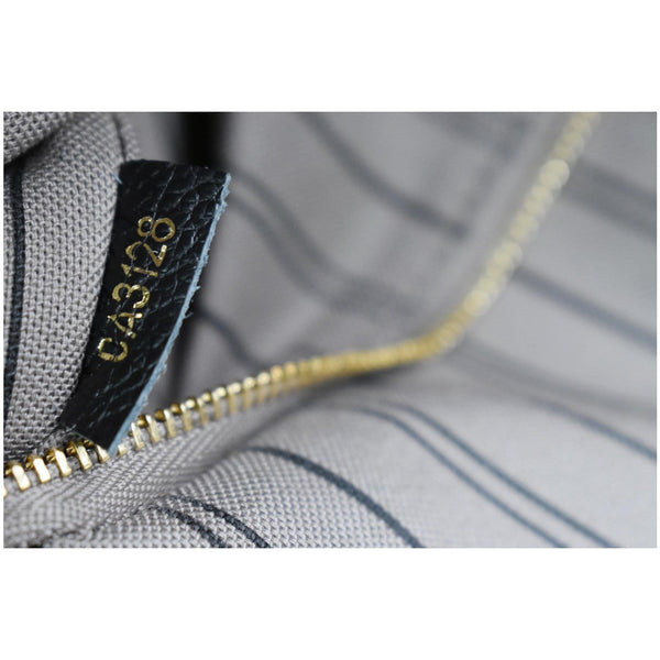 LOUIS VUITTON Sorbonne Monogram Empreinte Leather Backpack Black