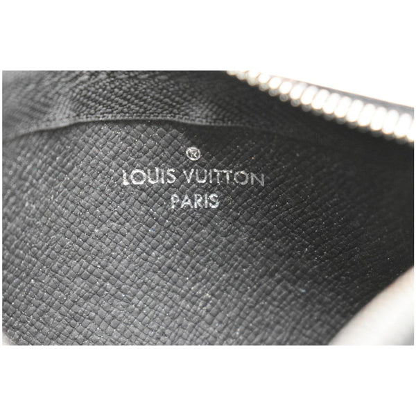 Louis Vuitton Pochette Key Cles Damier Graphite Coin Case