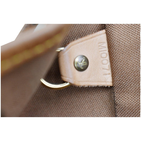 LOUIS VUITTON Montsouris GM Monogram Canvas Backpack Bag Brown