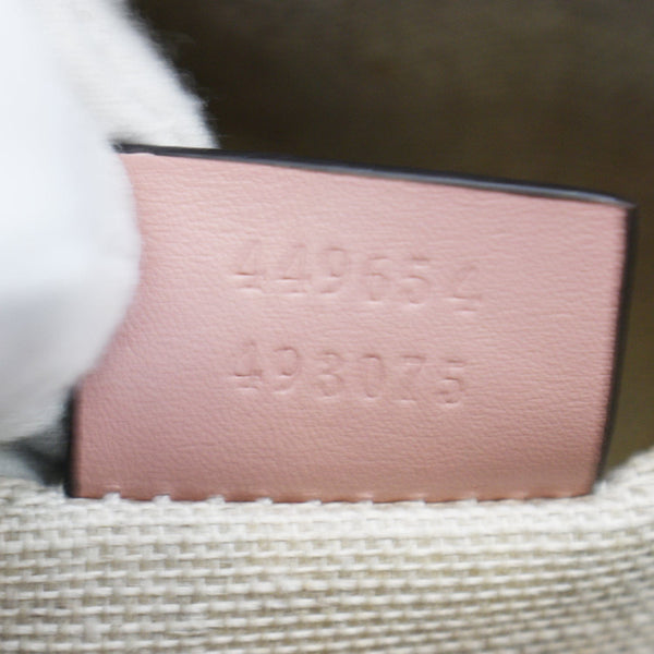 Gucci Mini Dome Micro Guccissima Leather Shoulder Bag Pink