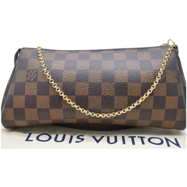 Louis Vuitton Pochette Eva Damier Ebene Crossbody Bag